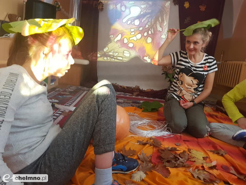 Co kryje w sobie jesień? Zajęcia na terenie DPS