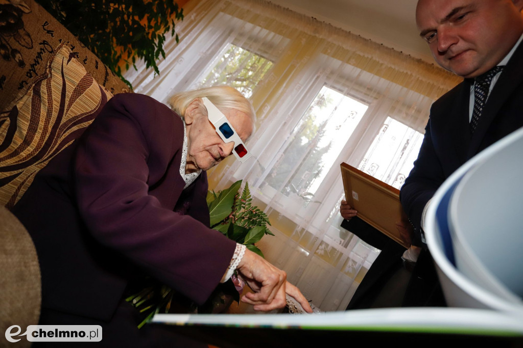 Eufemia Bolinowska setną stulatką z medalem Unitas Durat