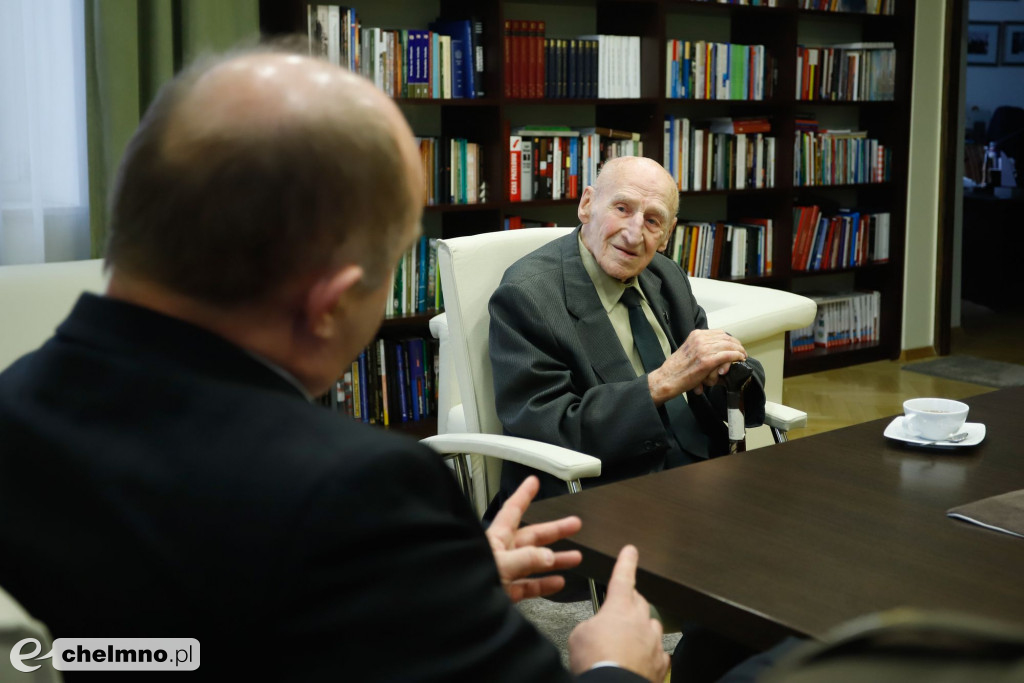 Ostatni ułan z wizytą w Urzędzie Marszałkowskim