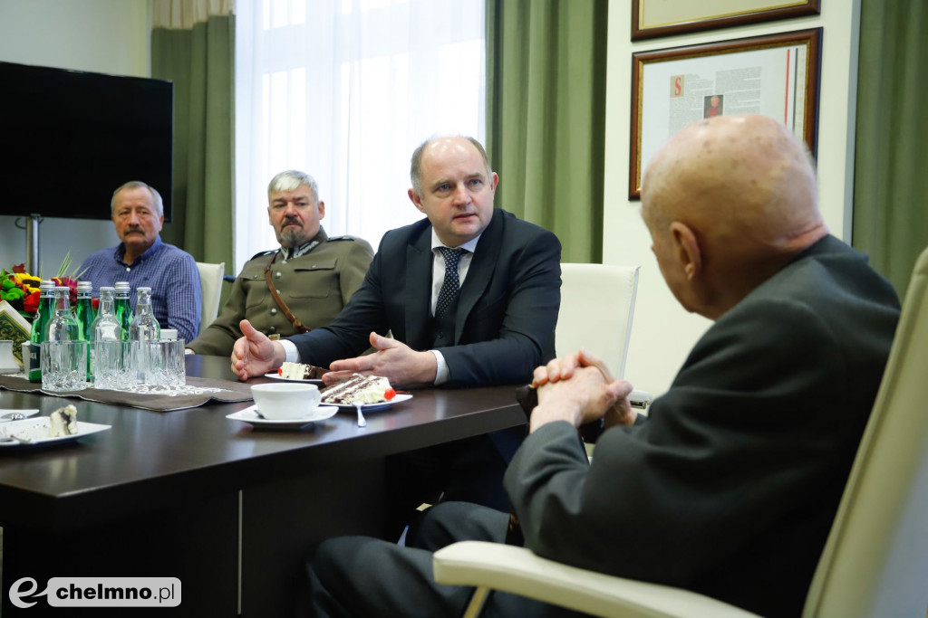 Ostatni ułan z wizytą w Urzędzie Marszałkowskim