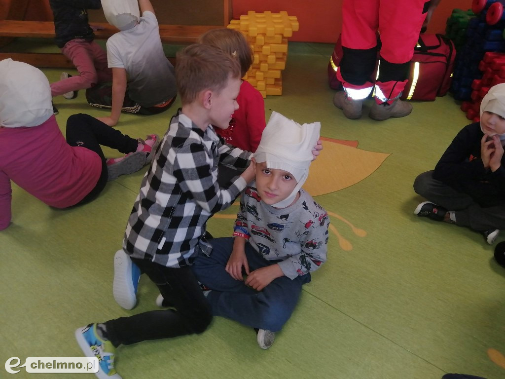 Sówki i Biedronki uczestniczyły w kursie Mały ratownik