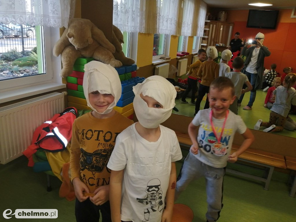 Sówki i Biedronki uczestniczyły w kursie Mały ratownik