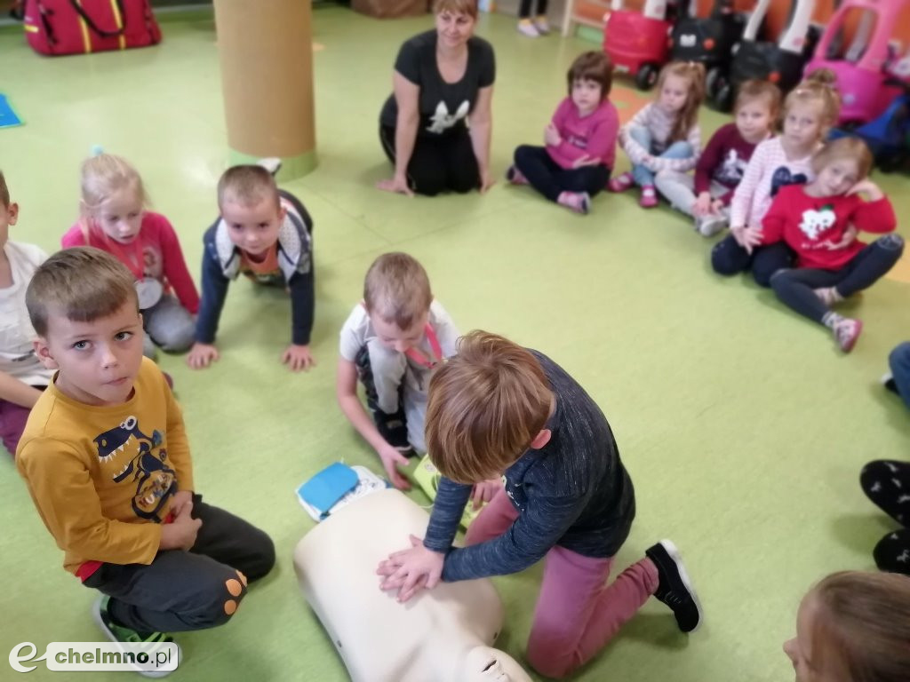 Sówki i Biedronki uczestniczyły w kursie Mały ratownik