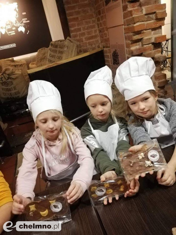 Wizyta uczniów Dwójki w Muzeum Czekolady