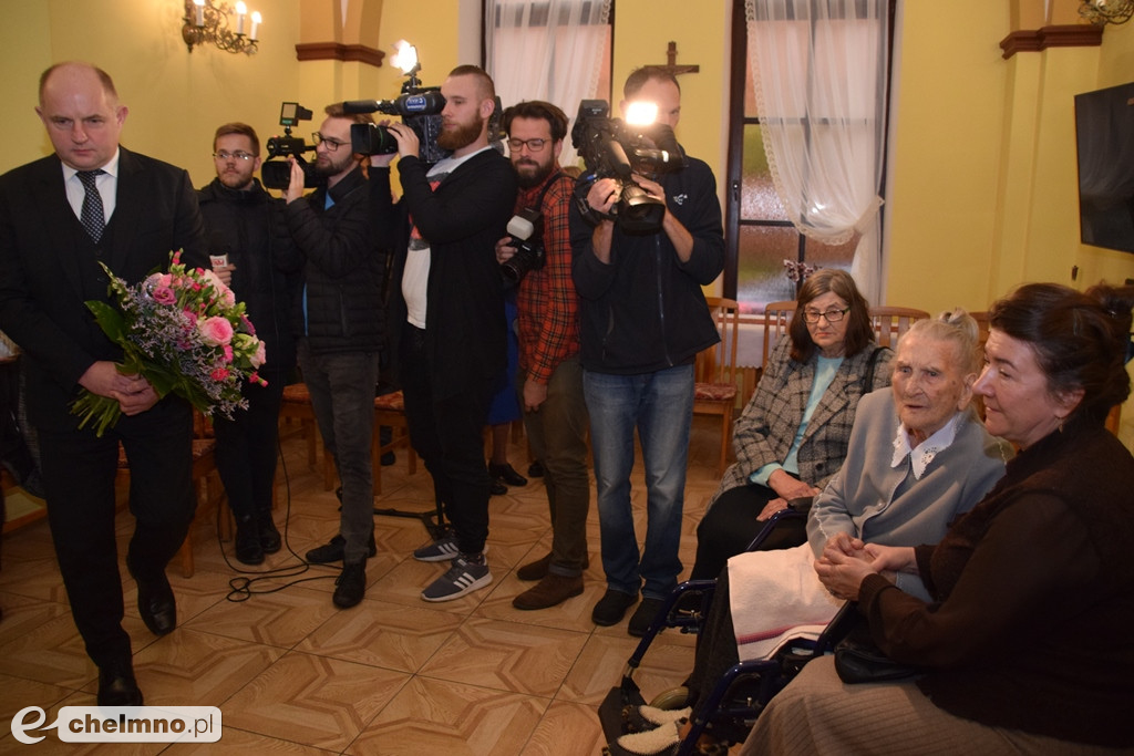 108. Urodziny Elżbiety Rogali: najstarszej mieszkanki powiatu