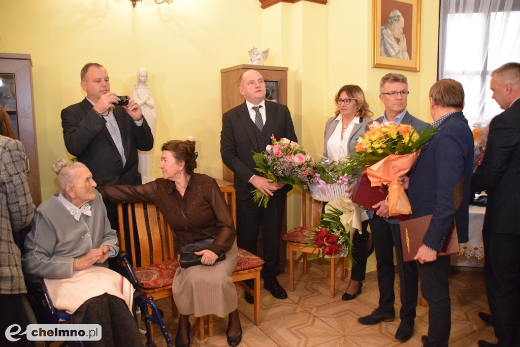 108. Urodziny Elżbiety Rogali: najstarszej mieszkanki powiatu