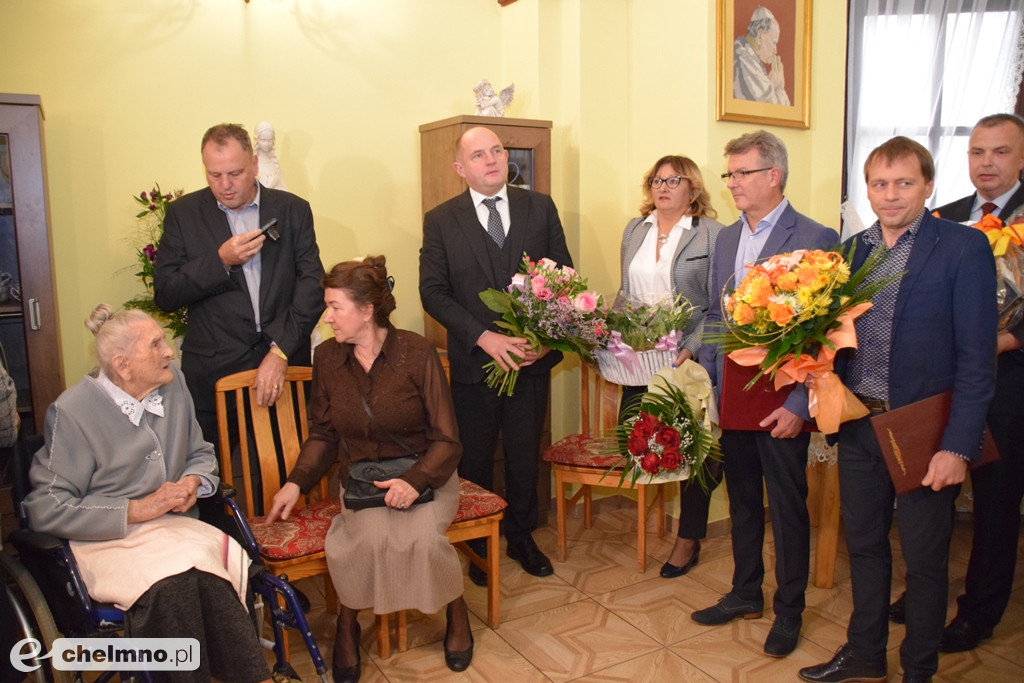 108. Urodziny Elżbiety Rogali: najstarszej mieszkanki powiatu