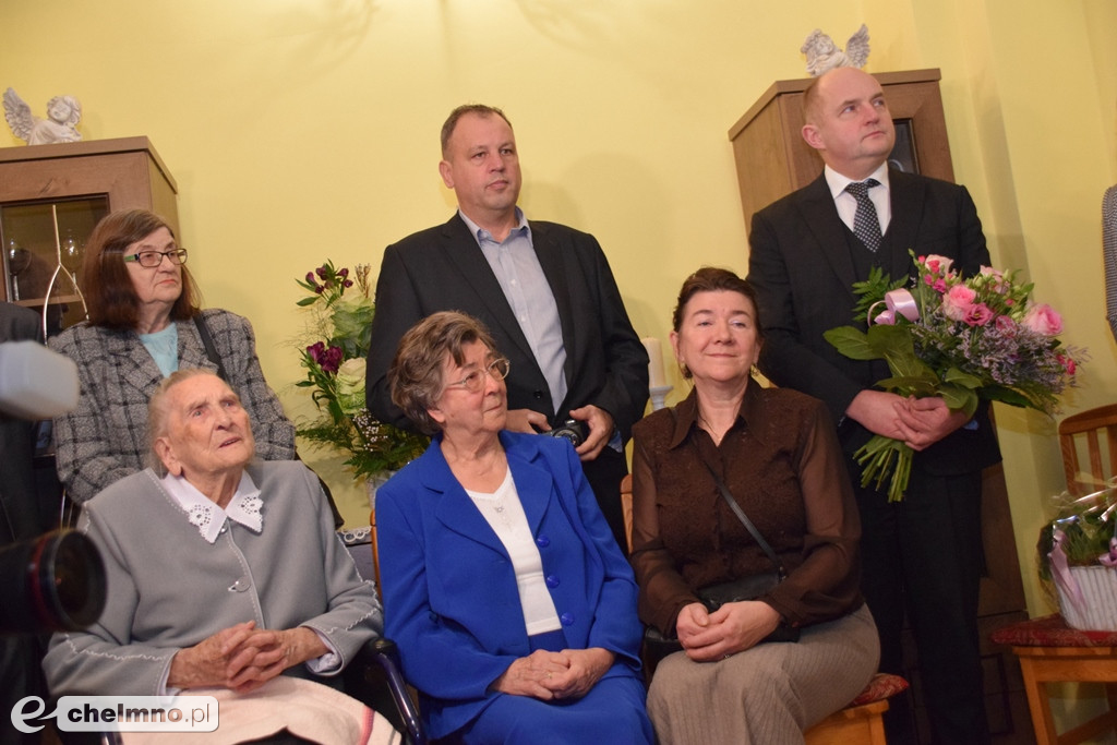 108. Urodziny Elżbiety Rogali: najstarszej mieszkanki powiatu