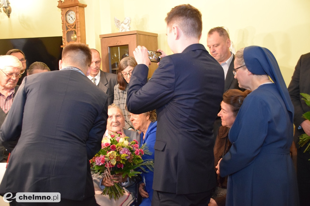 108. Urodziny Elżbiety Rogali: najstarszej mieszkanki powiatu