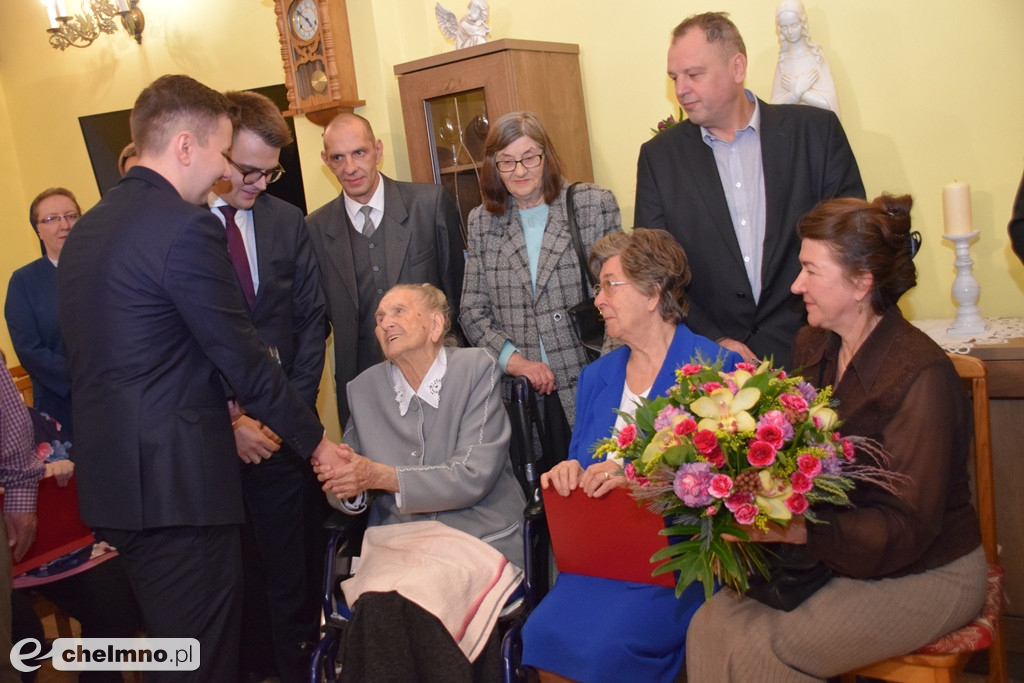 108. Urodziny Elżbiety Rogali: najstarszej mieszkanki powiatu