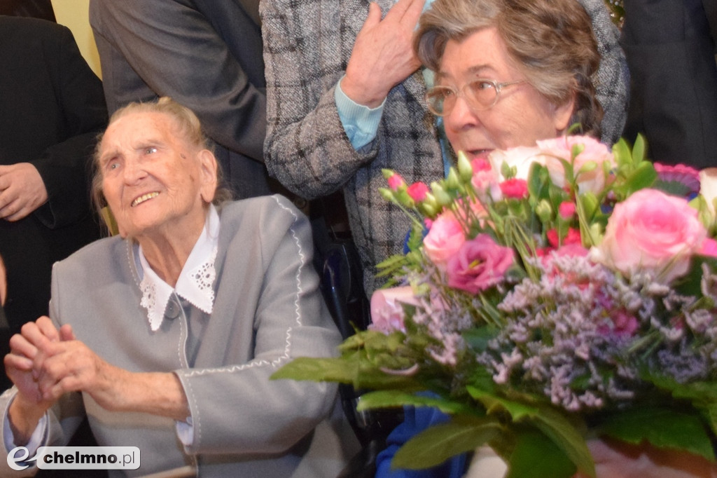 108. Urodziny Elżbiety Rogali: najstarszej mieszkanki powiatu
