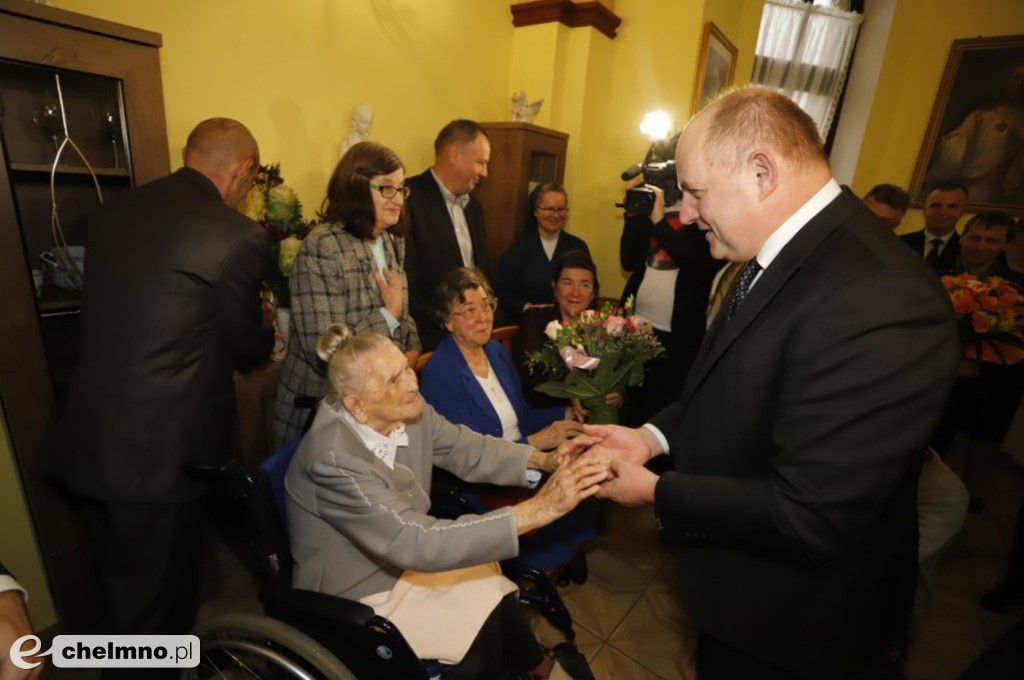 108. Urodziny Elżbiety Rogali: najstarszej mieszkanki powiatu