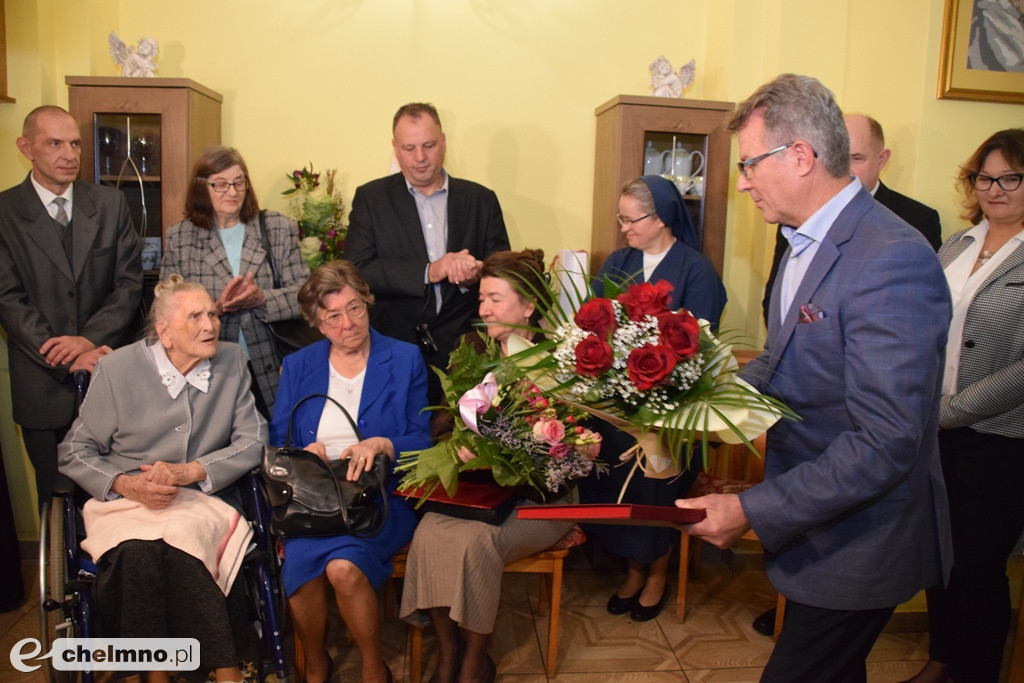 108. Urodziny Elżbiety Rogali: najstarszej mieszkanki powiatu