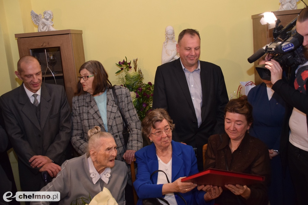 108. Urodziny Elżbiety Rogali: najstarszej mieszkanki powiatu