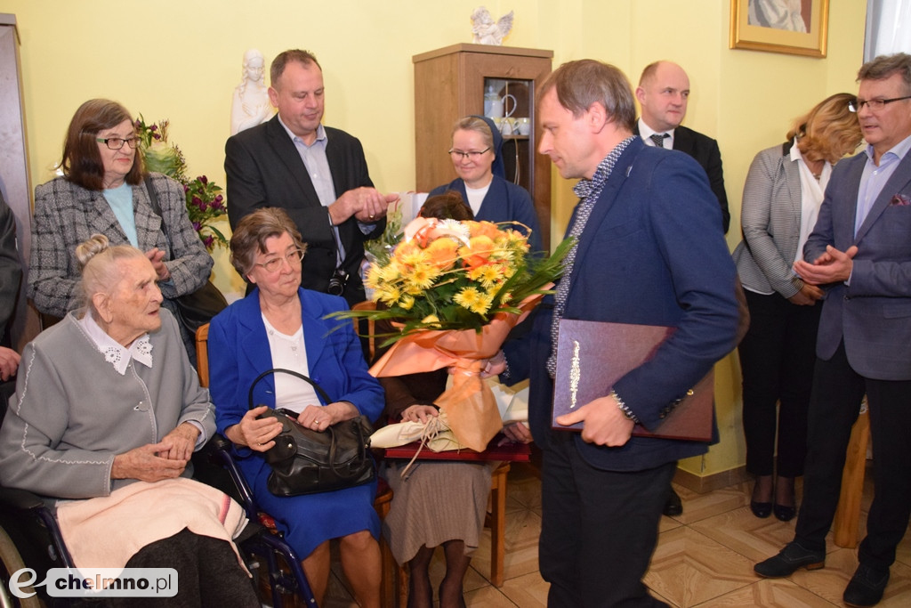 108. Urodziny Elżbiety Rogali: najstarszej mieszkanki powiatu