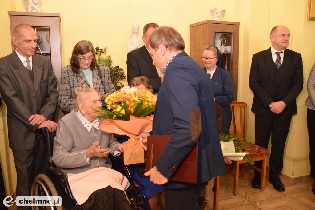 108. Urodziny Elżbiety Rogali: najstarszej mieszkanki powiatu