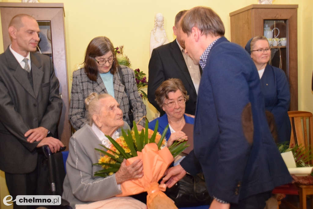 108. Urodziny Elżbiety Rogali: najstarszej mieszkanki powiatu