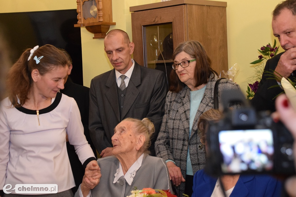108. Urodziny Elżbiety Rogali: najstarszej mieszkanki powiatu