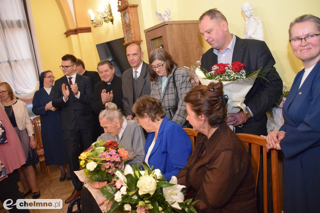 108. Urodziny Elżbiety Rogali: najstarszej mieszkanki powiatu