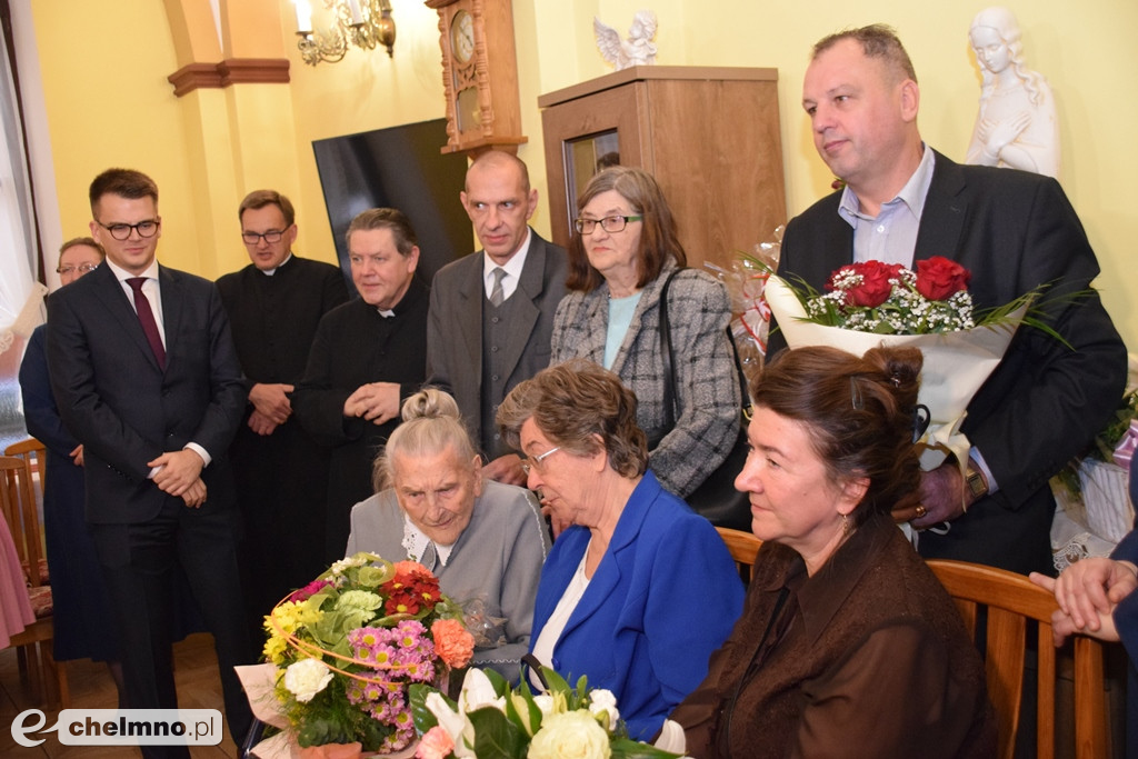 108. Urodziny Elżbiety Rogali: najstarszej mieszkanki powiatu