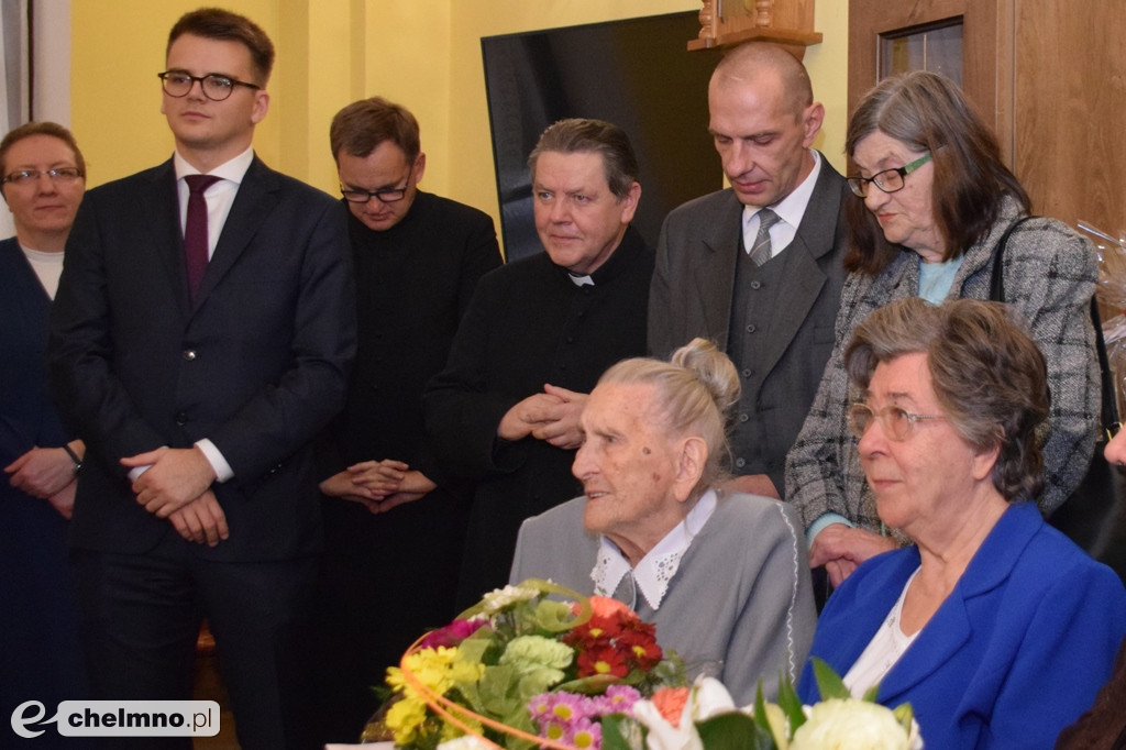 108. Urodziny Elżbiety Rogali: najstarszej mieszkanki powiatu