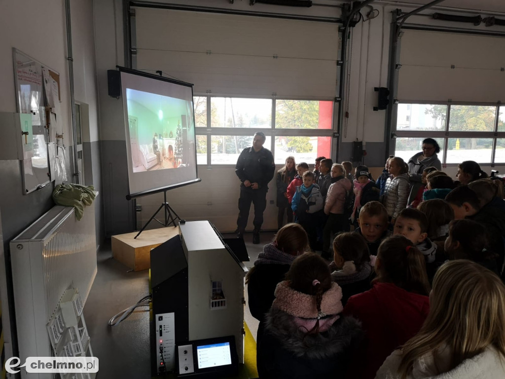 Strażacki mobilny symulator zagrożeń pożarowych