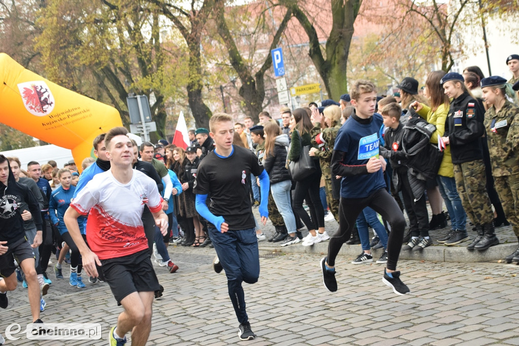 Tłumy uczestników na IV Biegu Niepodległości