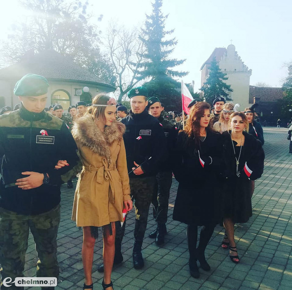 Patriotyczne odwiedziny młodzieży