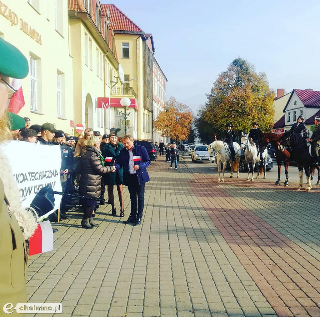 Patriotyczne odwiedziny młodzieży