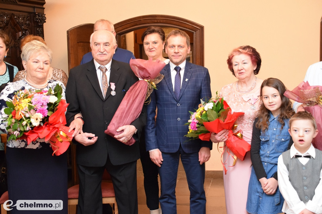 Złote Gody i medale Prezydenta dla czterech małżeństw