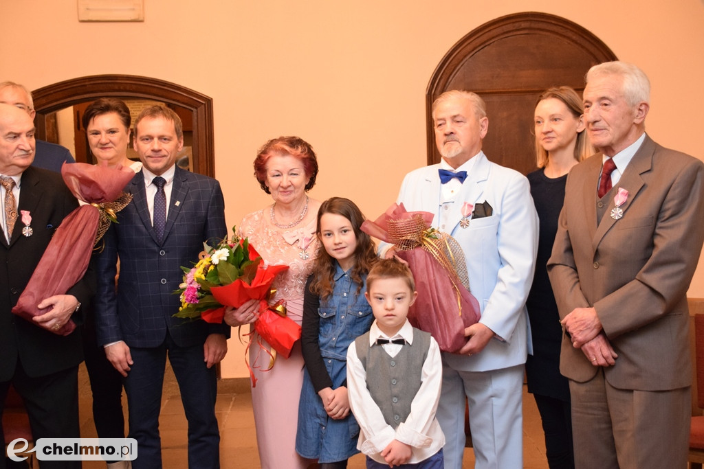 Złote Gody i medale Prezydenta dla czterech małżeństw
