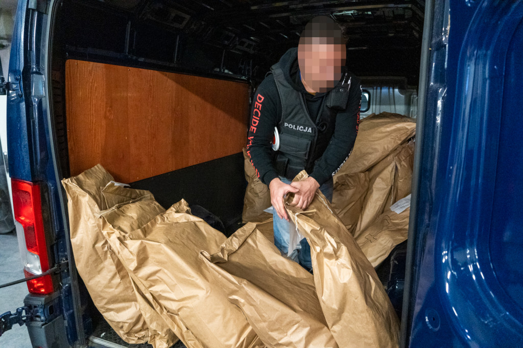Spłonęło ponad siedemdziesiąt kilogramów narkotyków