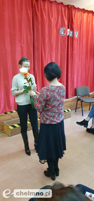 Spotkanie młodzieży z aktorką Urszulą Dębską