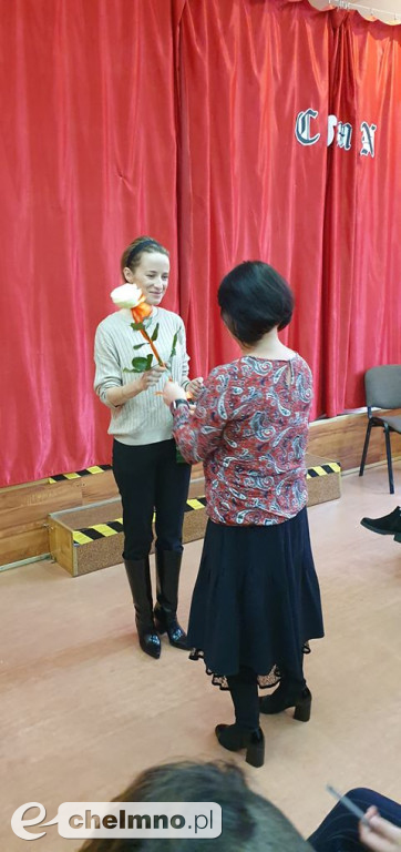 Spotkanie młodzieży z aktorką Urszulą Dębską