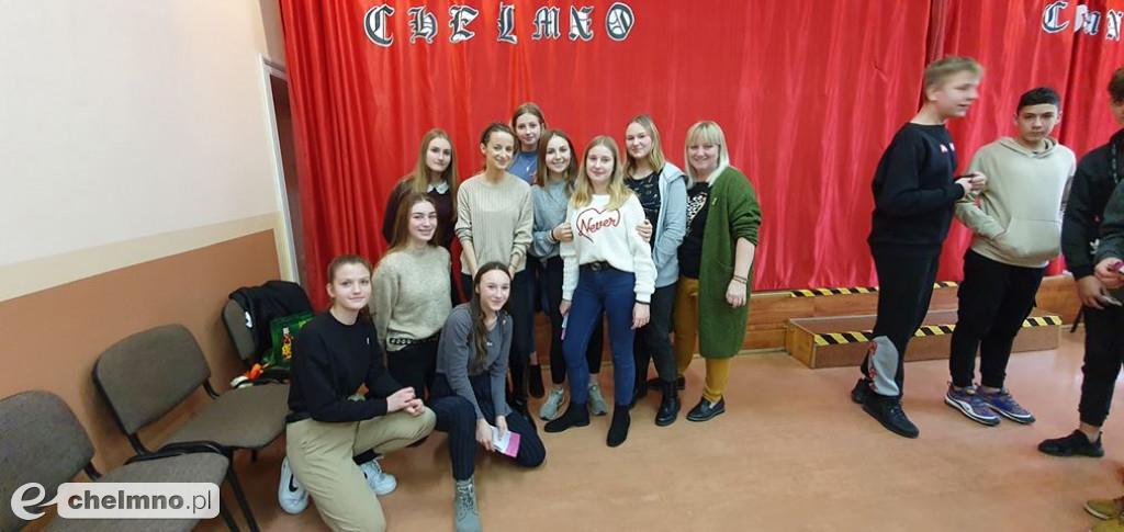 Spotkanie młodzieży z aktorką Urszulą Dębską