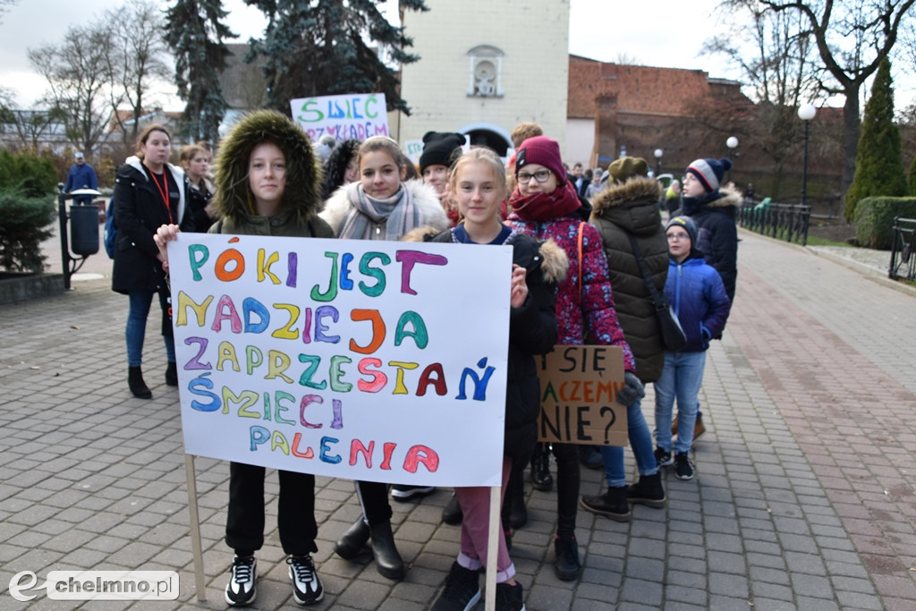Tłumy uczniów na Młodzieżowym Strajku Klimatycznym