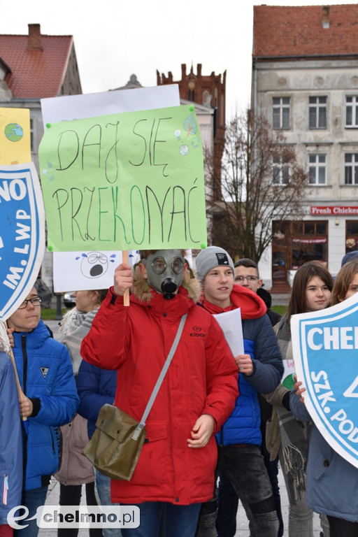 Tłumy uczniów na Młodzieżowym Strajku Klimatycznym