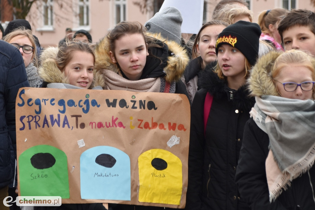 Tłumy uczniów na Młodzieżowym Strajku Klimatycznym