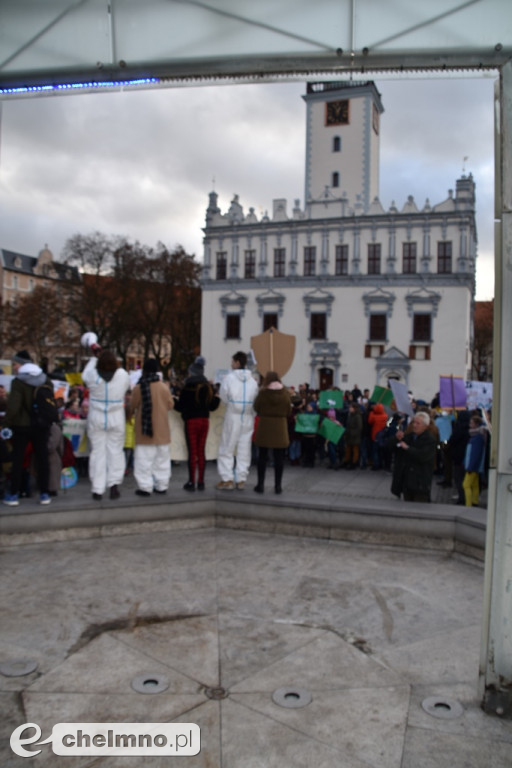 Tłumy uczniów na Młodzieżowym Strajku Klimatycznym
