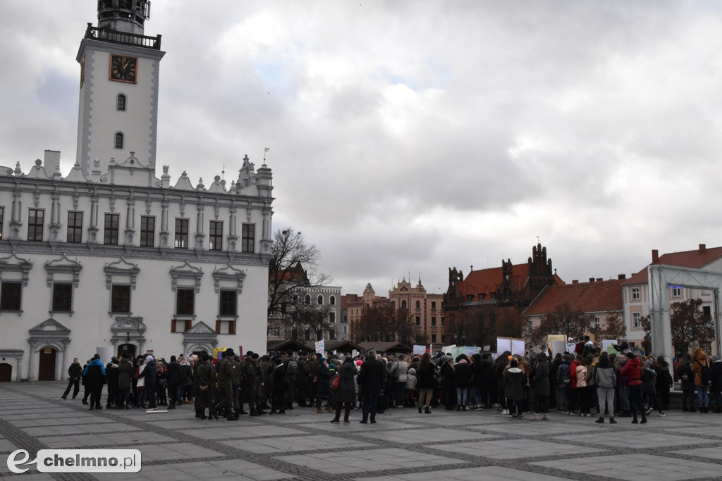 Tłumy uczniów na Młodzieżowym Strajku Klimatycznym
