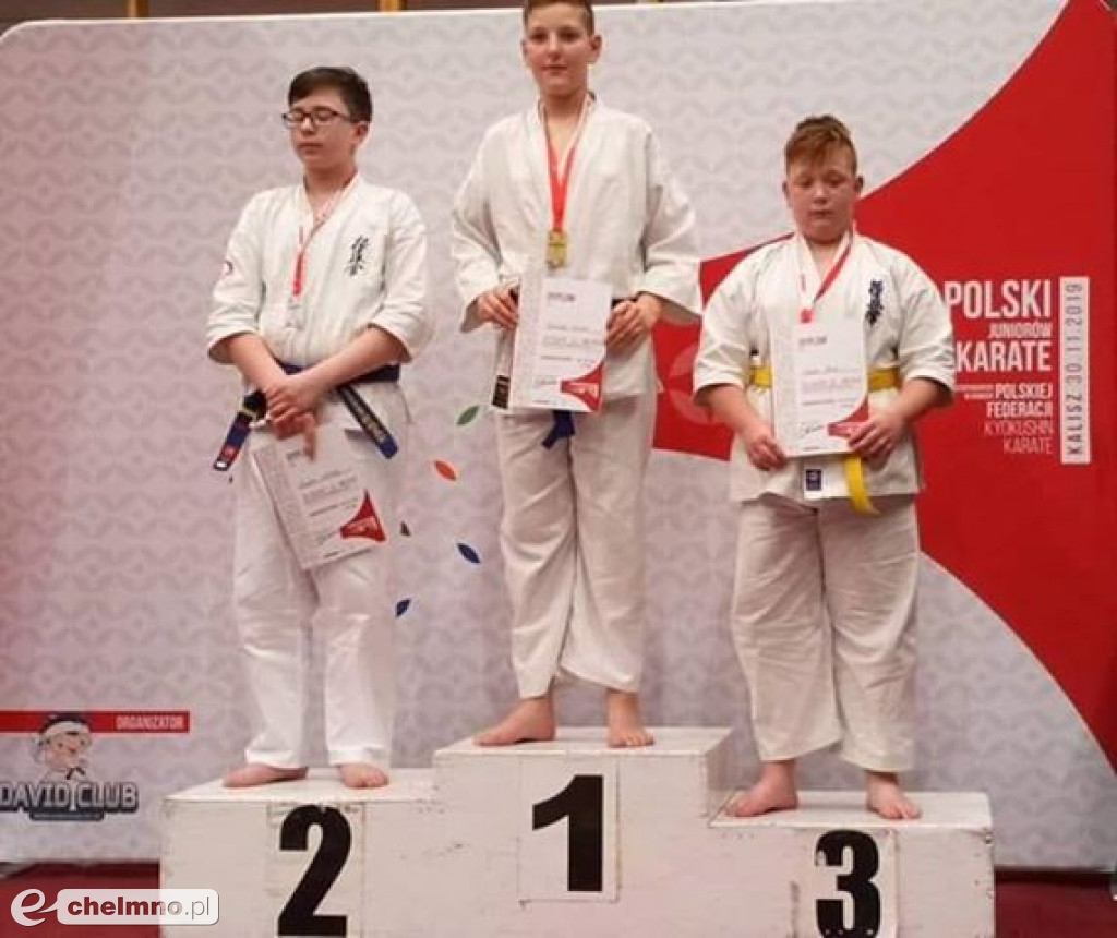 Karatecy wrócili z medalami. Sukces chełmińskich sportowców