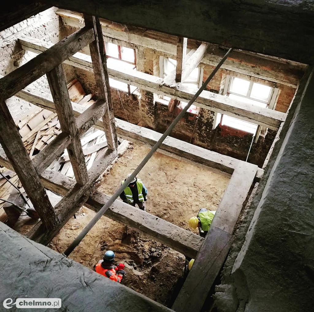 Kamienica przy ul. Grudziądzkiej 36 intensywnie remontowana
