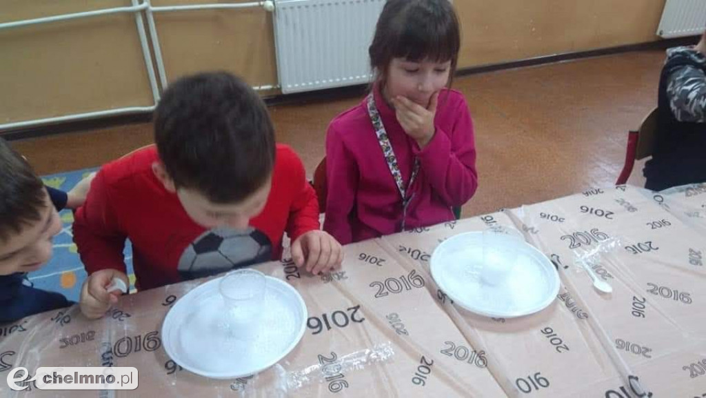 Biblioteczne konkursy i akcje oraz chemia w kuchni