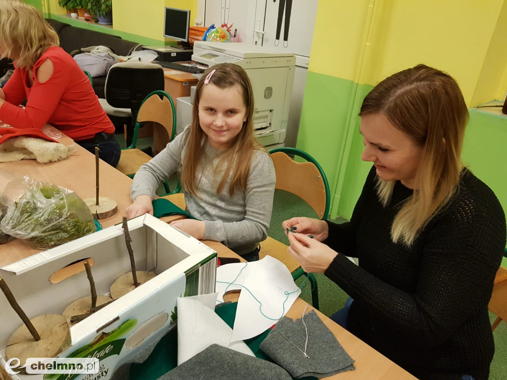 Wykonali piękne ozdoby podczas świątecznych warsztatów