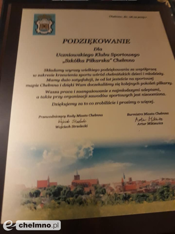 Mikołajki piłkarskiej grupy Żaków