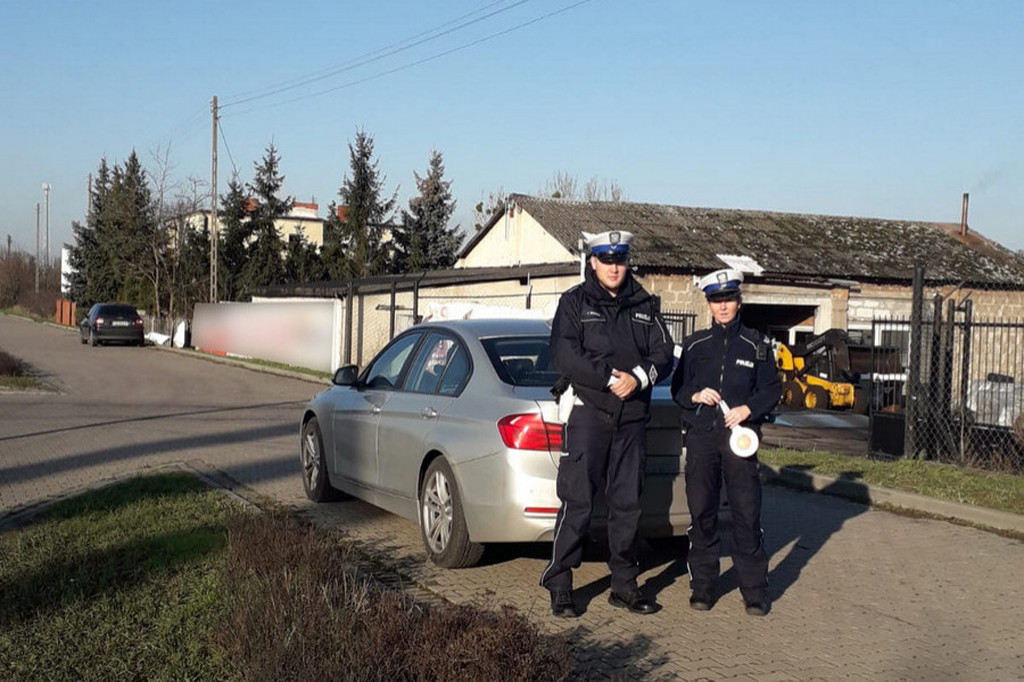 Policyjna grupa SPEED na drodze krajowej nr 91