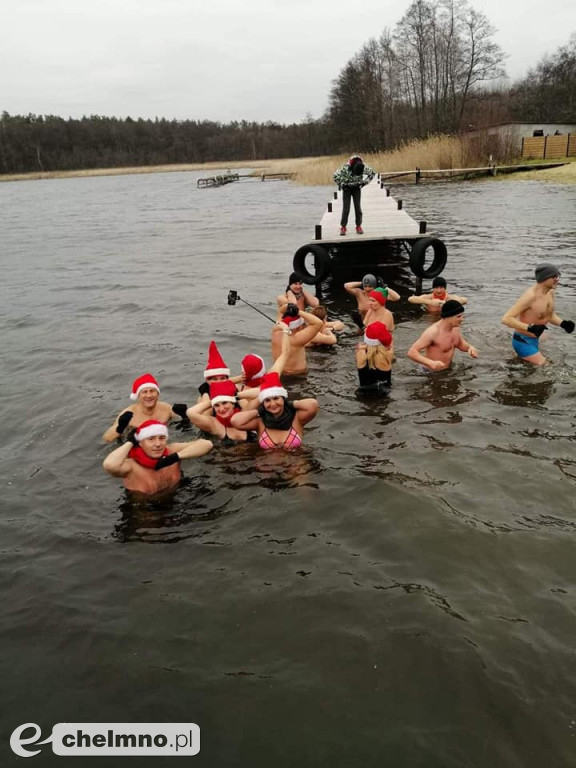 Mikołajkowe morsowanie na Kociewskiej Polanie