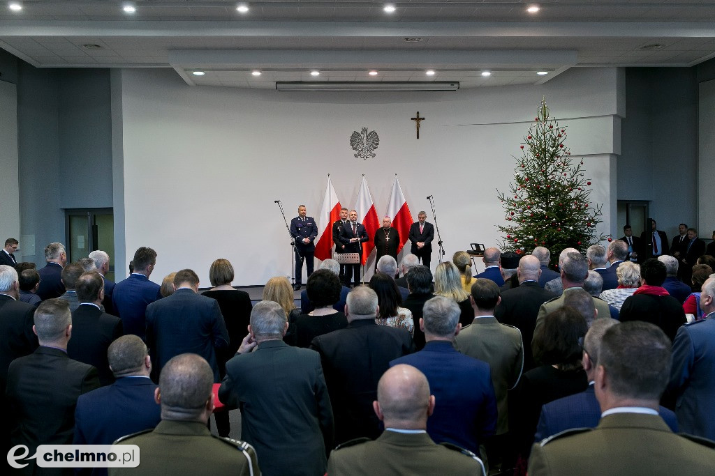 Wigilia służb w KPUW w Bydgoszczy