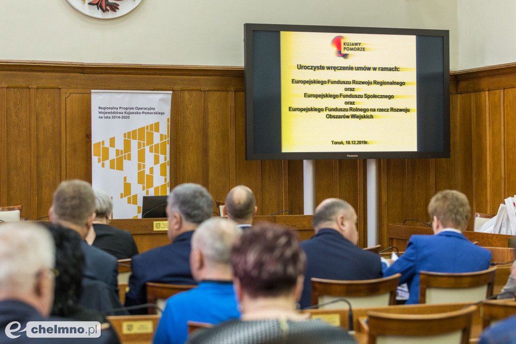Chełmno otrzymało umowy na projekty aktywizacji