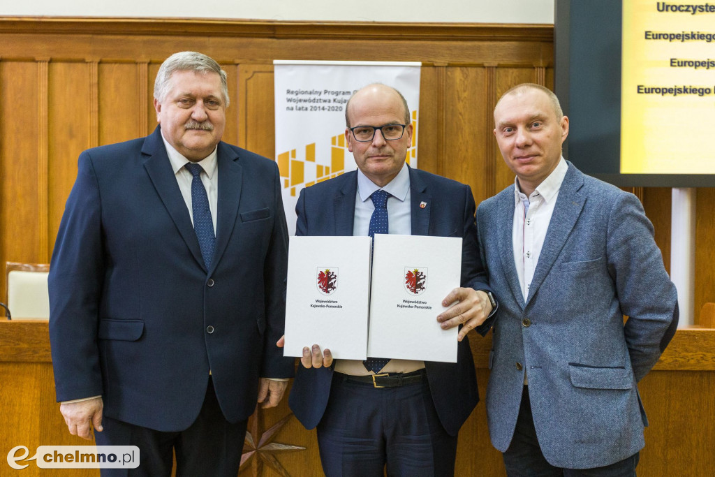 Chełmno otrzymało umowy na projekty aktywizacji